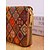 abordables Portefeuilles-Portefeuille long bohème pour femme en similicuir, grande capacité, multi-emplacements pour cartes, fermeture éclair, disponible en plusieurs motifs, idéal pour le shopping, le quotidien et les