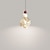 economico Luci Isola cucina-Lampadario a sospensione in vetro irregolare, lampadario creativo, faretto a goccia in ottone a testa singola, apparecchio di illuminazione G9, sospensione regolabile in altezza con filo per testiera