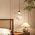economico Luci Isola cucina-Lampadario a sospensione in vetro irregolare, lampadario creativo, faretto a goccia in ottone a testa singola, apparecchio di illuminazione G9, sospensione regolabile in altezza con filo per testiera