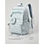 preiswerte Kinder- und Teenager-Rucksäcke-Damen-Rucksack aus Polyester, mehrfarbiger Sternenprint, großes Fassungsvermögen, verstellbare Träger, ideal für Schule, Reisen, Outdoor-Sport und Freizeit.