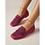 abordables Chaussures sans lacet et mocassins femme-Mocassins en daim rose pour femme avec accent léopard – chaussures plates confortables pour le quotidien, les sorties décontractées et le bureau
