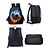 cheap Kids &amp; Teen Backpacks-Kid's Football Print Backpack Lunch Bag Pencil Case 3-Piece Set, Polyester Large Capacity School Bag with Adjustable Straps for Back to School, Travel, Outdoor Sports
