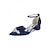 billige Pumps med blokhæl-damesko med blokhæl og champagnefarvet satin - elegante sko med krystalsløjfe til cocktailparties og aftenarrangementer