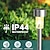 billige Pathway Lights &amp; Lanterns-12 stk solar hage plen lys utendørs led solar lys vanntett terrasse sti belysning gårdsplass landskap dekorasjon lampe