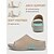 cheap Comfort Sandals-Women's Almond Arch Support Slide Sandals – Open Toe Wide Fit Knit Slip-On Slippers with Comfortable Cushioned Sole, Lightweight Walking Shoes for Swollen Feet, Travel &amp; All-day Comfort