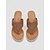levne Espadrilky-Dámské hnědé espadrilky na klínku - elegantní háčkované krajkové žabky s vysokou platformou na ostrovní dovolenou, plavbu po pláži &amp;letní středisko
