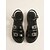 cheap Women-Women's Brown Gladiator Sandals - Comfortable Boho Multi-Strap Flat Sandals with Adjustable Buckles for Resort Vacations, Tropical Getaways &amp; Summer Strolling