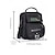 baratos Bolsas para Homem-Bolsa transversal masculina impermeável em nylon, com vários bolsos e múltiplas opções de transporte, ideal para uso casual em atividades ao ar livre. &amp;Uso diário, preto/verde militar