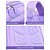 cheap Kids &amp; Teen Backpacks-Girls Plaid School Backpack, Large Capacity Multi Pocket Polyester Bookbag, Water Resistant Purple Pink Student Backpack with Reflective Strips for Elementary &amp; Middle School
