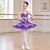 preiswerte Ballettbekleidung-Ballett Kleid Spitze Kristalle / Strass Pailetten Leistung Ärmellos Hoch Elasthan Tüll