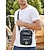 baratos Bolsas para Homem-Bolsa transversal masculina impermeável em nylon, com vários bolsos e múltiplas opções de transporte, ideal para uso casual em atividades ao ar livre. &amp;Uso diário, preto/verde militar