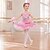 preiswerte Ballettbekleidung-Ballett Kleid Spitze Kristalle / Strass Pailetten Leistung Ärmellos Hoch Elasthan Tüll
