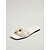 voordelige Slide Sandalen-Chique zwarte sandalen van stro voor dames - bohemian geweven sandalen met strik en gouden accenten, perfect voor strandvakanties en zomerse eilanduitjes. &amp;casual resortkleding