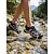 abordables Sandales de Sport-Sandales de randonnée beiges pour femmes – sandales de sport avec soutien de la voûte plantaire et protection des orteils &amp;Semelle en caoutchouc antidérapante pour la marche, les voyages et la