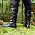 voordelige Schoenen-Middeleeuws Renaissance Schoenen Laarzen Kniehoge laarzen Piraat Viking Kruisvaarder Effen Kostuum Voor heren Keltisch Piraat Halloween Maskerade Feesten &amp; Uitgaan LARP Ren Faire Volwassenen Schoenen