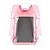baratos Mochilas para Crianças e Adolescentes-Mochila transparente feminina, mochila escolar de PVC transparente com vários bolsos e grande capacidade, mochila rosa fofa com aprovação de segurança para o ensino fundamental e médio, viagens, shows