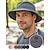voordelige Vakantieaccessoires-Opvouwbare, waterdichte bucket hat voor heren – opvouwbare zonnehoed met verstelbare kinband, lichtgewicht voor buitenactiviteiten zoals vissen. &amp;wandelpet