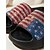 abordables Zapatos de mujer-Sandalias patrióticas para mujer del 250 aniversario de EE. UU. - Sandalias con pedrería de la bandera estadounidense para el 4 de julio, fiesta patriótica en la piscina. &amp;barbacoa