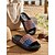 abordables Zapatos de mujer-Sandalias patrióticas para mujer del 250 aniversario de EE. UU. - Sandalias con pedrería de la bandera estadounidense para el 4 de julio, fiesta patriótica en la piscina. &amp;barbacoa