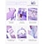 cheap Kids &amp; Teen Backpacks-Girls' Back to School Backpack, Large Capacity PVC Transparent School Bag, Multi-Layer Organizer, Pink Purple Black, Waterproof, Ideal for Elementary &amp; Middle School Students, Daily School Use