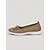ieftine Adidași de Damă-Teniși slip-on tricotați kaki pentru femei - pantofi casual confortabili cu fundă, încălțăminte respirabilă pentru mers, purtați toată ziua &amp;călătorie