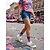 baratos Sapatos femininos-Tênis slip-on feminino branco com estampa floral patriótica – calçado leve para caminhada, ideal para o Dia da Independência, desfiles e festivais de verão. &amp;roupas casuais de rua