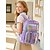 baratos Mochilas para Crianças e Adolescentes-Mochila transparente feminina, mochila escolar de PVC transparente com vários bolsos e grande capacidade, mochila rosa fofa com aprovação de segurança para o ensino fundamental e médio, viagens, shows