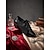 baratos Sapatos Para Dança de Salão &amp; Dança Moderna-Sapatos de dança de salão latinos femininos pretos – sapatos de salto alto com cadarço e estampa de cobra para salsa e tango. &amp;dança social