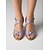 baratos Sapatos de Dança Latina-Sapatos de dança latina femininos roxos com strass - elegantes sapatos de salto para competições de dança profissional e festas de dança formais.
