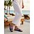 economico Scarpe da donna-Sandali da donna patriottici per il 250° anniversario degli Stati Uniti - stelle con bandiera americana &amp;Ciabatte a righe per il 4 luglio e le vacanze al mare. &amp;festa barbecue