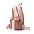 economico Zaini per Bambini e Adolescenti-Zaino per ragazze adolescenti per la scuola, borsa scolastica in poliestere capiente con molte tasche, rosa carino &amp;Zaino da viaggio marrone con ciondolo a forma di orsetto, spallacci regolabili,