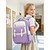 abordables Mochilas para Niños y Adolescentes-Mochila escolar infantil para niños y niñas, mochila de poliéster impermeable con múltiples compartimentos y diseño reflectante de seguridad, mochila ergonómica y ligera para viajes escolares.