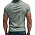 abordables Polo clásico para hombre-Hombre Camiseta de golf Camisetas polo piqué Negocio Casual Cuello polo acanalado Manga Corta Moda Básico Color sólido Botones Verano Primavera &amp; Otoño Ajuste regular Negro Blanco Verde Claro Azul