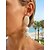 abordables Accessoires de vacances-Boucles d'oreilles pendantes en bois pour femme, ornées de perles et de fils texturés, style bohème géométrique. Idéales pour les vacances d'été à la plage. Un cadeau parfait !