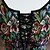 billige Topper-Retro / vintage Kostymer i middelalderstil Renessanse Korsett Overbustkorsett Bodice Fe Blondér Blomstret Oljemaleri Kostyme Dame fantasi Halloween Karneval Renessansemesse LARP Voksne Korsett Vår