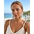 abordables Accessoires de vacances-Boucles d'oreilles pendantes en bois pour femme, ornées de perles et de fils texturés, style bohème géométrique. Idéales pour les vacances d'été à la plage. Un cadeau parfait !