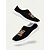 cheap Men Shoes-Men's USA Anniversary Slip-On Shoes - Breathable &amp; Lightweight Black Mesh Casual Sneakers with '1776-2026' &amp; American Flag Print,  Ideal for Independence Day Parades and Patriotic Events