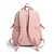 economico Zaini per Bambini e Adolescenti-Zaino per ragazze adolescenti per la scuola, borsa scolastica in poliestere capiente con molte tasche, rosa carino &amp;Zaino da viaggio marrone con ciondolo a forma di orsetto, spallacci regolabili,
