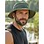 voordelige Vakantieaccessoires-Opvouwbare, waterdichte bucket hat voor heren – opvouwbare zonnehoed met verstelbare kinband, lichtgewicht voor buitenactiviteiten zoals vissen. &amp;wandelpet