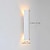 billige utendørs vegglamper-Utendørs Moderne Nordisk stil Utendørs Vegglamper Stue Utendørs Aluminium Vegglampe IP54 110-120V 220-240V 18 W