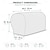 abordables Funda para asientos y reposabrazos de sofá-2 piezas de fundas de reposabrazos elásticas de spandex y jacquard, fundas de reposabrazos suaves y elásticas, protector para sillas, sofá, sillón, fundas de sofá reclinables de color rojo burdeos