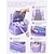 cheap Kids &amp; Teen Backpacks-Girls' Back to School Backpack, Large Capacity PVC Transparent School Bag, Multi-Layer Organizer, Pink Purple Black, Waterproof, Ideal for Elementary &amp; Middle School Students, Daily School Use