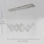 billige Krystal lysekroner-led lysekrone varm hvid 100cm 8-lys unikt design krystal blomst lysekrone restaurant luksus italiensk kunst bar ø bordlamper kreativ metal spisestue 110-240v