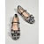economico Ballerine da donna-Scarpe basse da donna in rete a pois - ballerine Mary Jane traspiranti con dettaglio a fiocco &amp;Cinturino alla caviglia per vacanze su isole, viaggi in crociera nel Mediterraneo &amp;visite turistiche