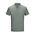 abordables Polo clásico para hombre-Hombre Camiseta de golf Camisetas polo piqué Negocio Casual Cuello polo acanalado Manga Corta Moda Básico Color sólido Botones Verano Primavera &amp; Otoño Ajuste regular Negro Blanco Verde Claro Azul