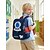 abordables Sacs à dos pour Enfants et Adolescents-Sac à dos scolaire imperméable licorne astronaute pour garçons et filles, grande capacité, ergonomique, en polyester avec bande réfléchissante, idéal pour l'école primaire.