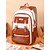 baratos Mochilas para Crianças e Adolescentes-Mochila escolar para estudantes, mochila de poliéster, grande capacidade, mochila escolar fofa com vários compartimentos para meninas e meninos, mochila para laptop de viagem com bolso transparente,
