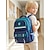 cheap Kids &amp; Teen Backpacks-Kids School Backpack for Boys &amp; Girls, Large Capacity Multi-Compartment Polyester Bag, Ergonomic Padded Straps, Chest Buckle, Water-Resistant Bookbag for Elementary School, Daily School &amp; Travel