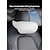 abordables Appuie-tête pour voiture-Starfire 1 pack en cuir véritable suspendu oreiller de siège de voiture appui-nuque appui-tête pour tesla 3 s x y modèles noir rouge café couleurs en option