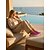 cheap Women's Sneakers-Women's Khaki Faux Suede Slip-On Sneakers - Casual Walking Shoes for Travel, Vacation, Shopping, Daily Walking and Everyday Wear